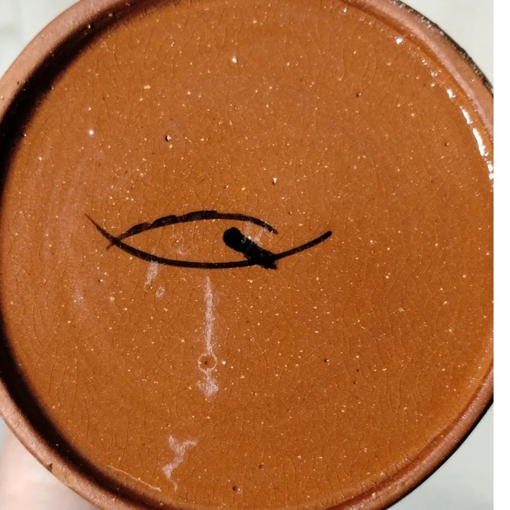 Studio Pottery‎ Pitcher Eye Mark Southwestern Folk Art 7